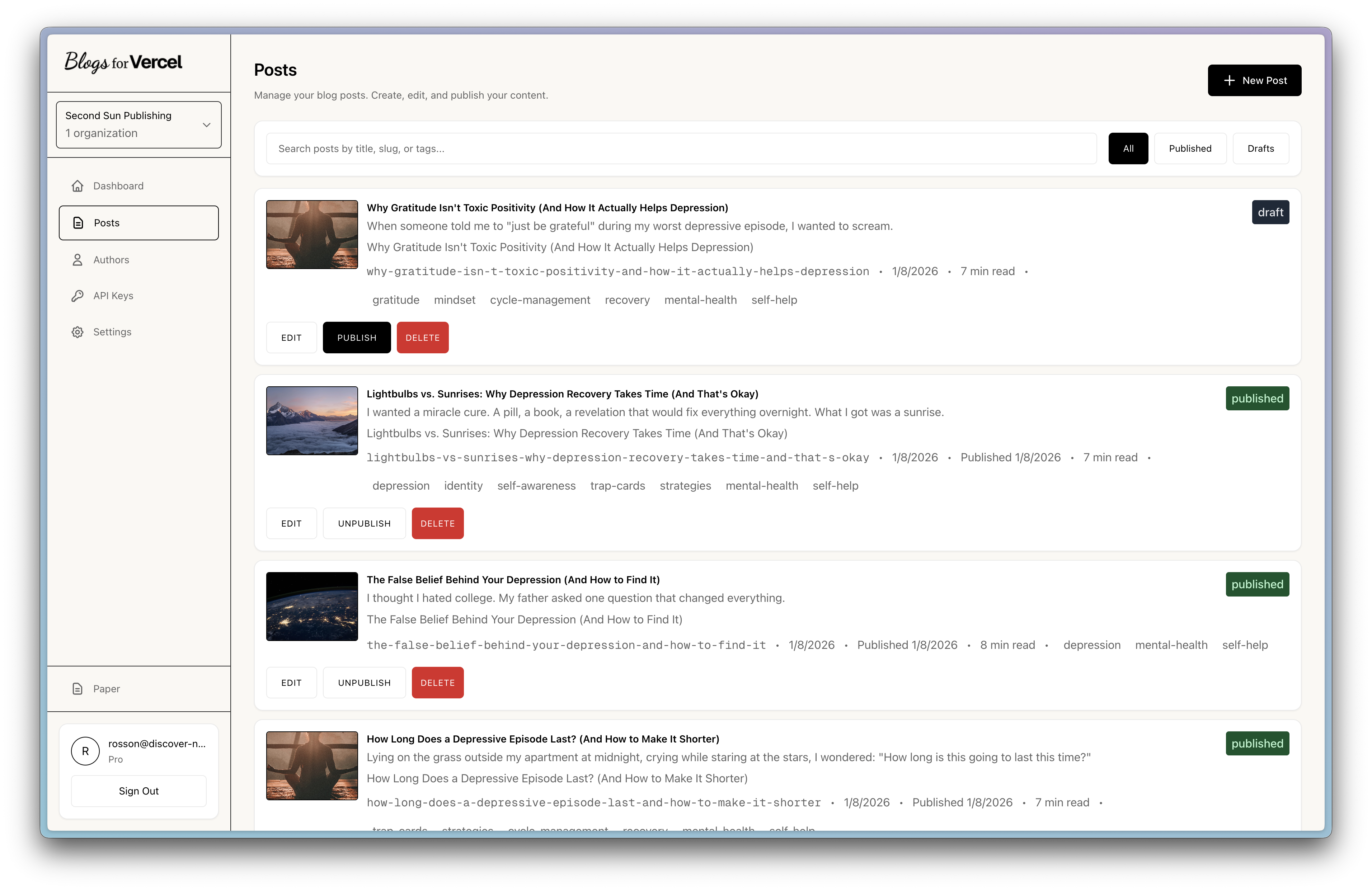 Blogs for Vercel gallery image