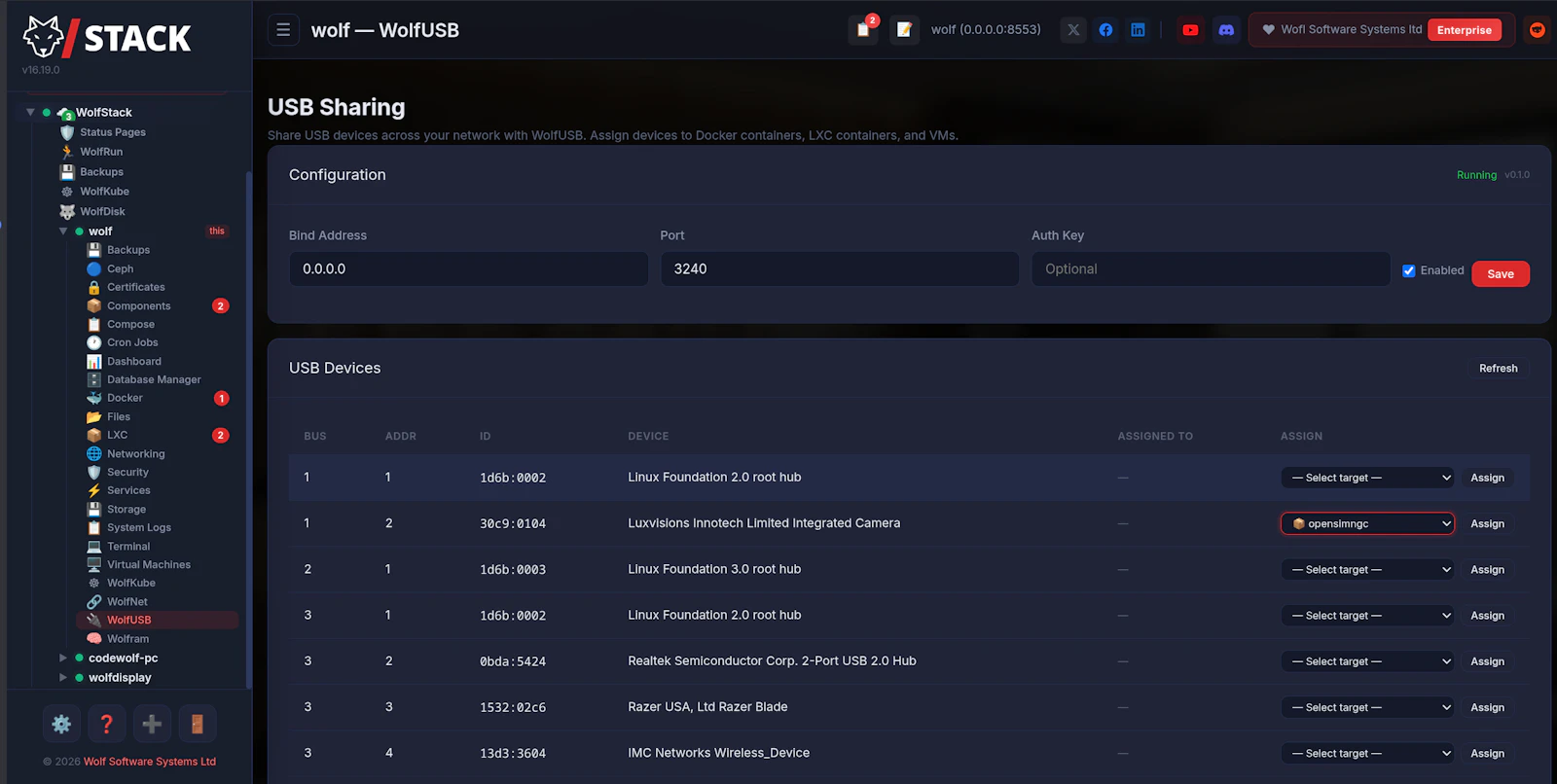 WolfStack screenshot 9