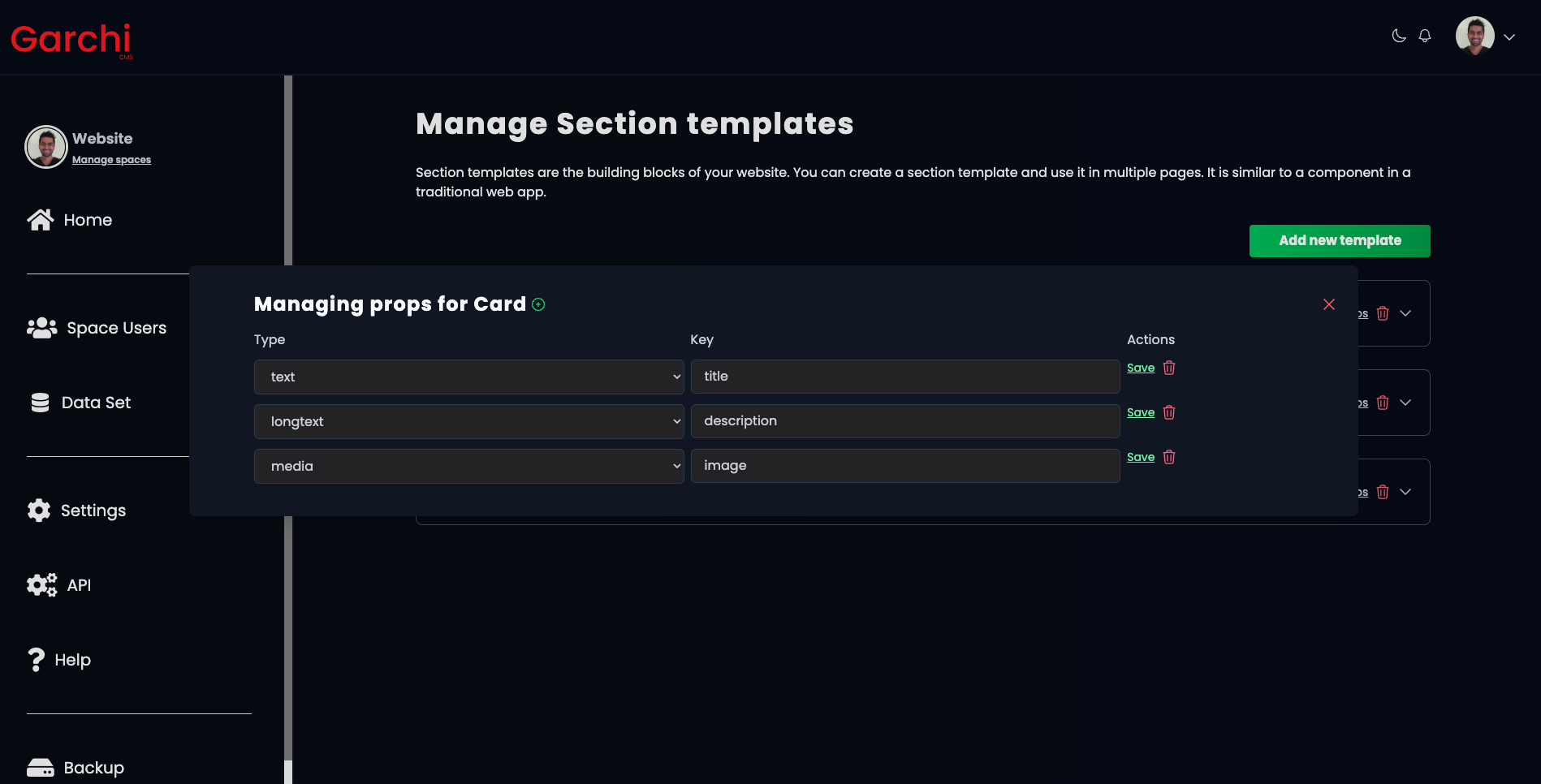 Garchi CMS gallery image
