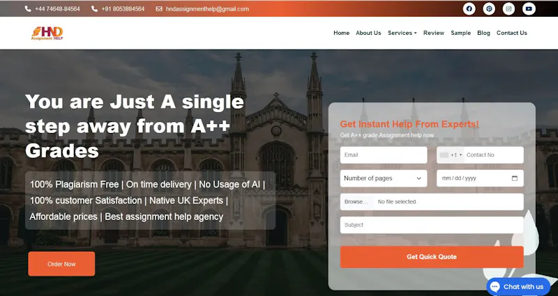 HND Assignment Help screenshot 1