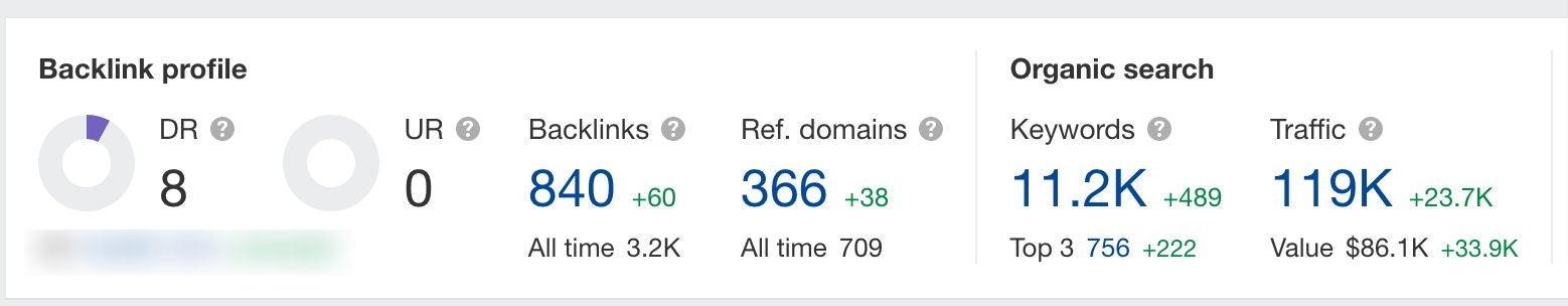 Niche Site Metrics media 3