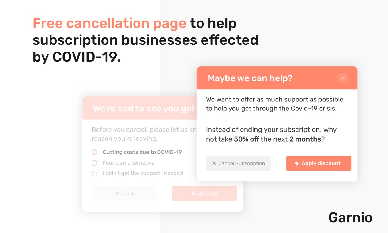 Reduce Covid-19 customer churn gallery image