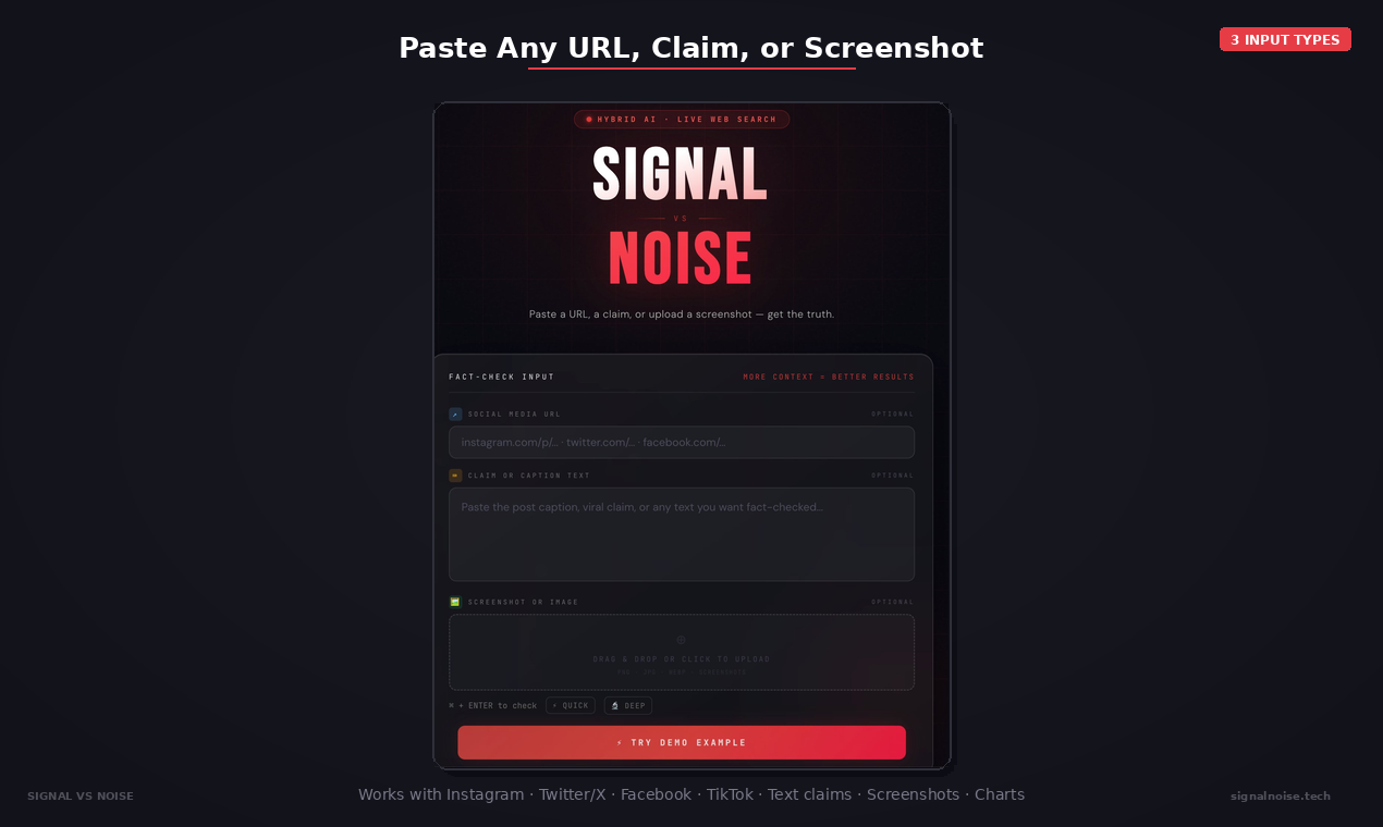 Signal vs Noise gallery image