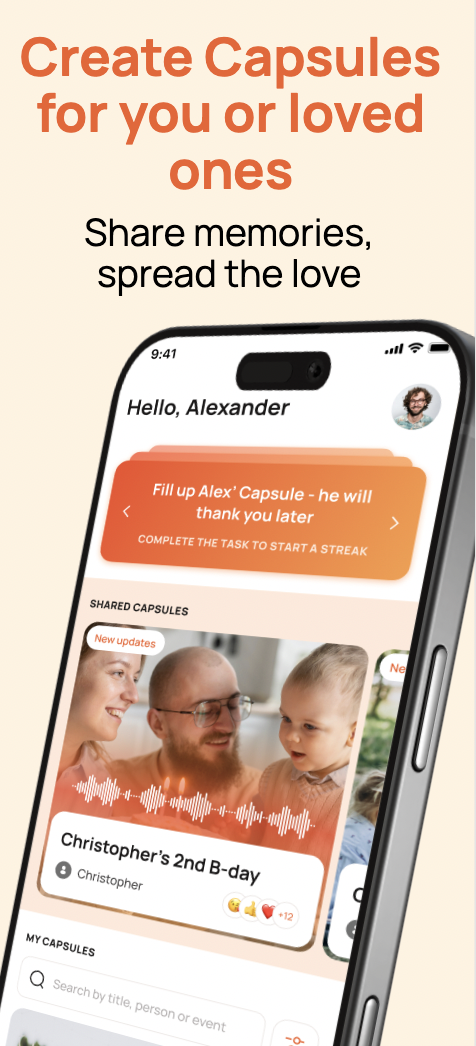 Capsule - capturing meaningful memories gallery image