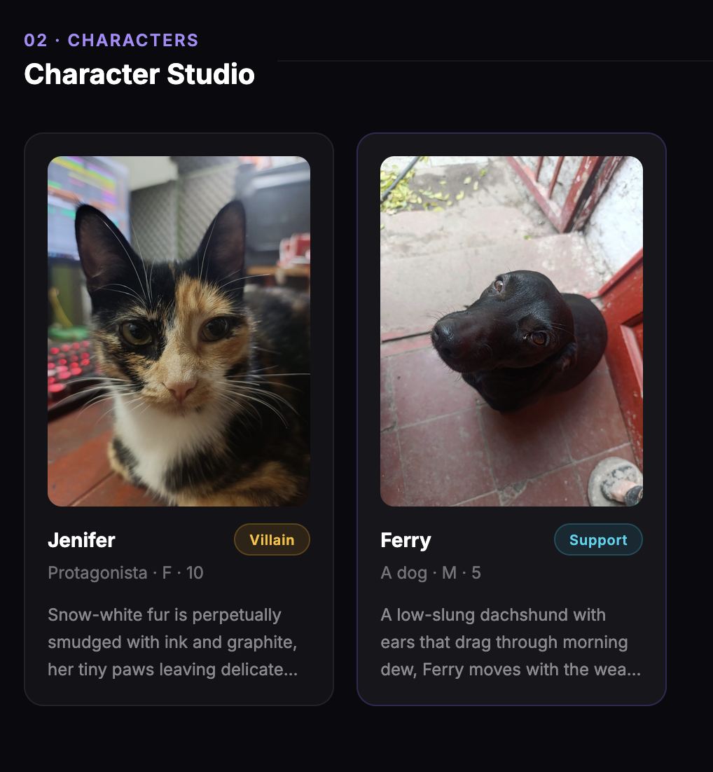 PicoAI Story Studio gallery image