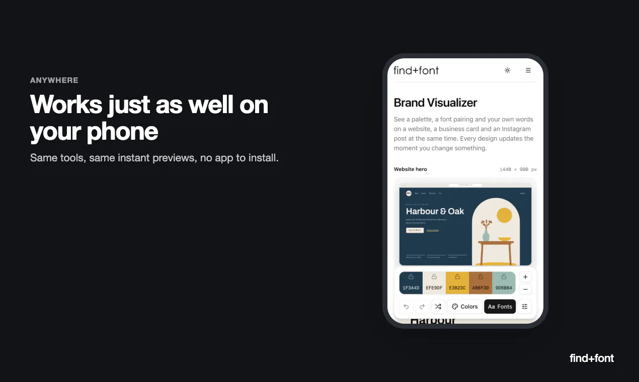 FindFont Brand Visualizer gallery image