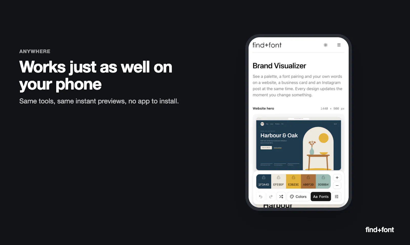 FindFont Brand Visualizer screenshot 4