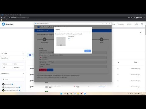 OpenSea Bot by David Nikolic gallery image