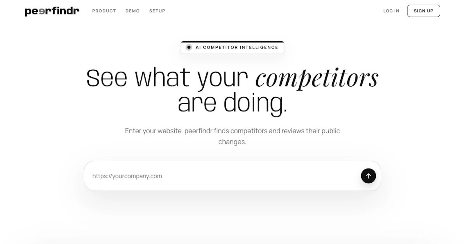Peerfindr screenshot 2