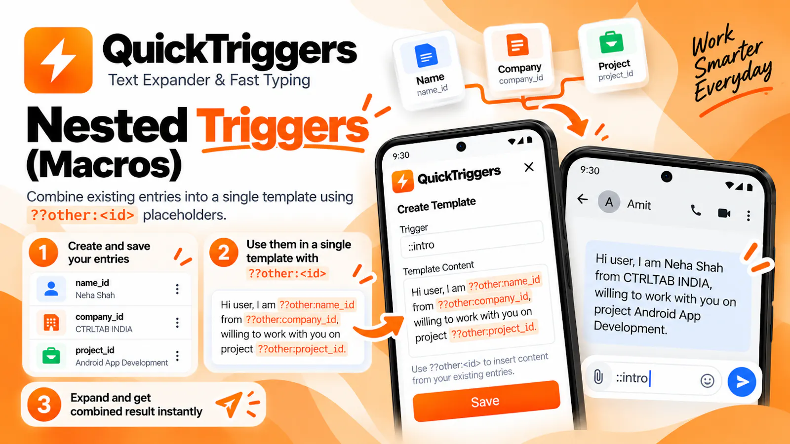 QuickTriggers: Text Expander screenshot 5