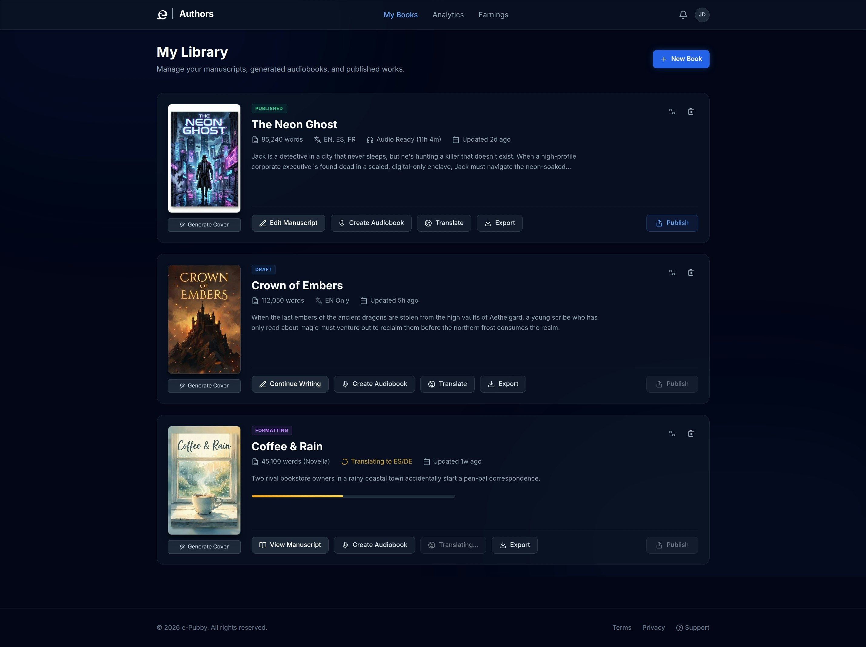 e-Pubby Authors gallery image