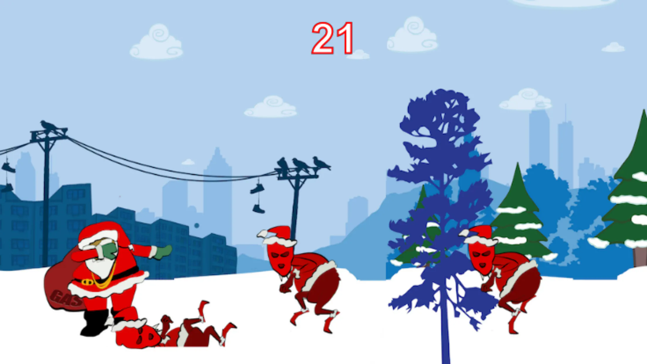 Dabbin Santa by 2 Chainz