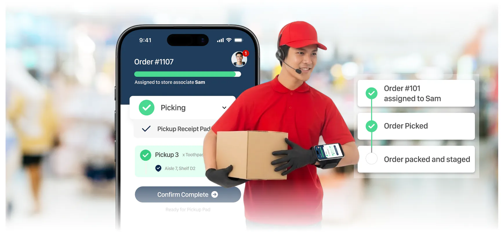 GiNi BOPIS(Buy Online, Pick Up In-Store)