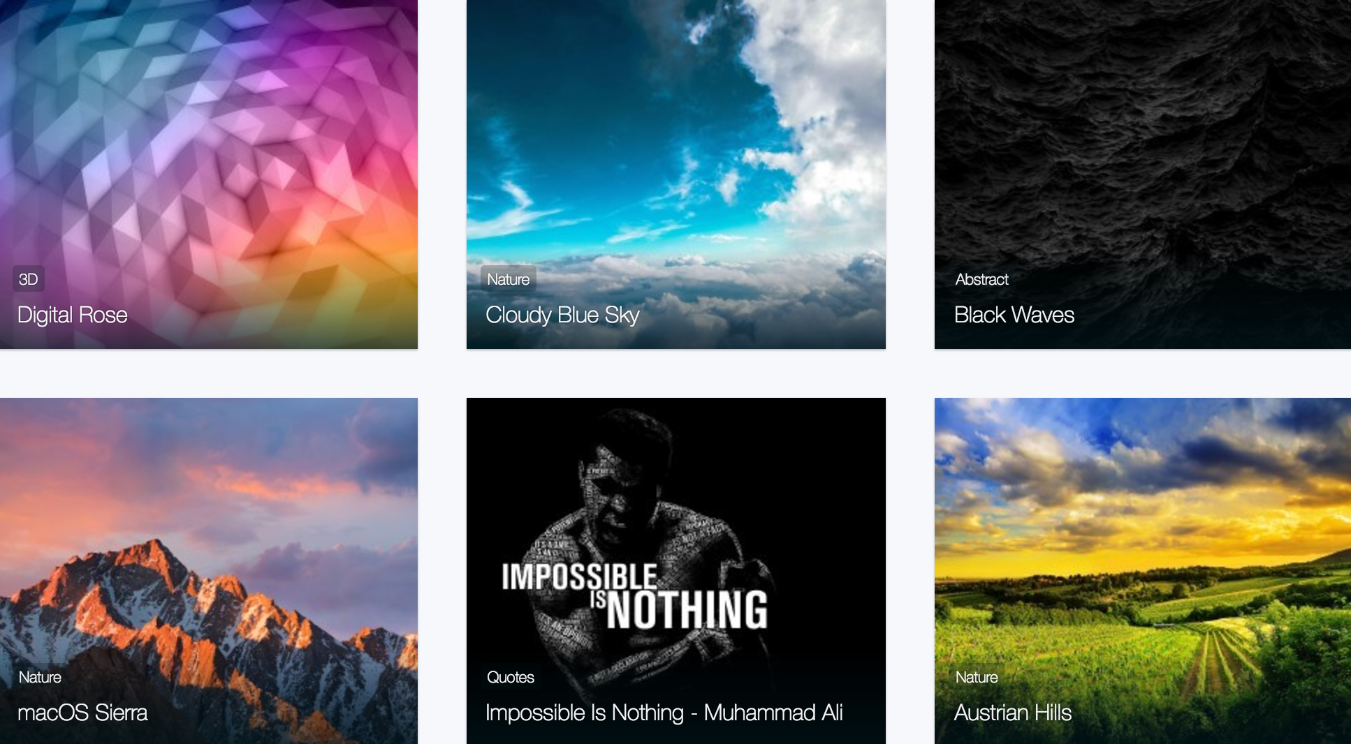 HD Wallpapers gallery image