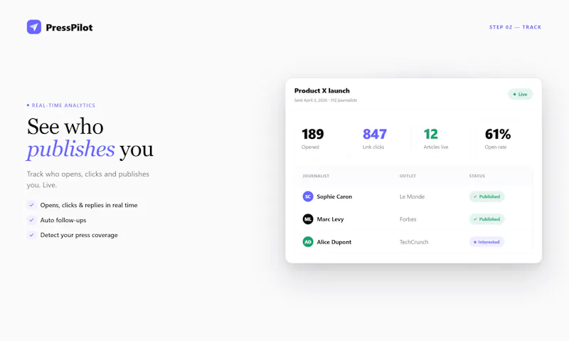PressPilot screenshot 3