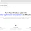 Shopify AI Product Descriptions