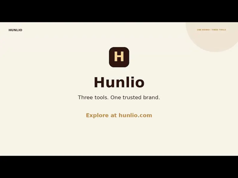 Hunlio screenshot 1 (video preview)