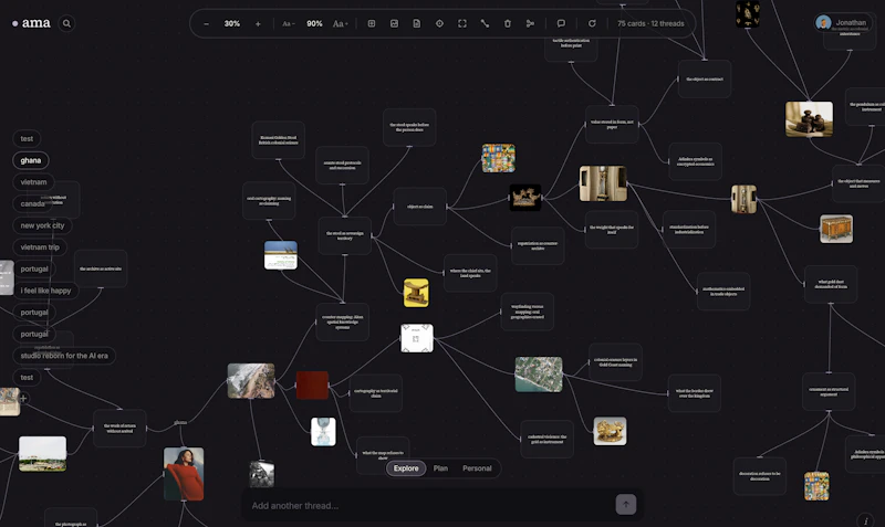 Ama — a quiet room for thinking screenshot 3