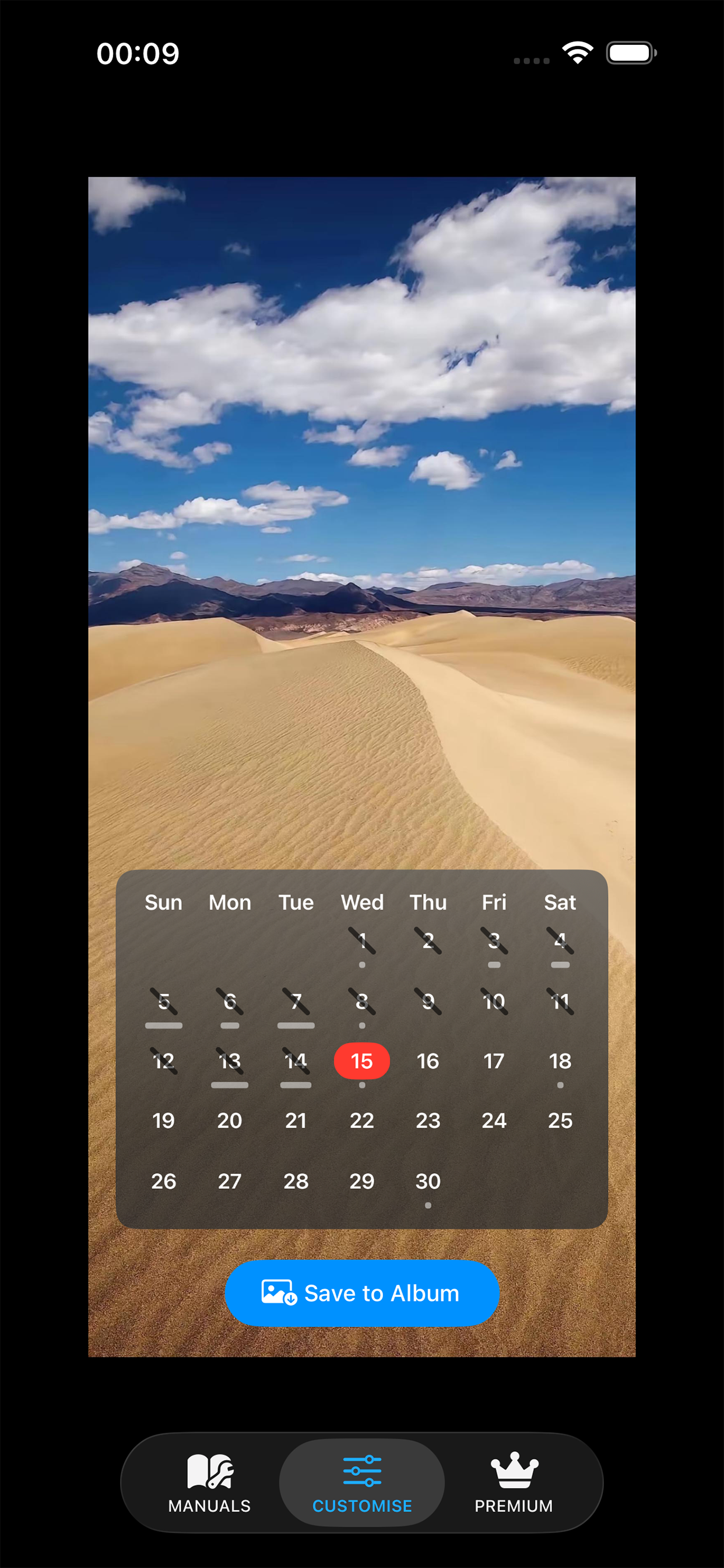 ScheduleScreen gallery image