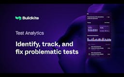 Buildkite Test Analytics media 1