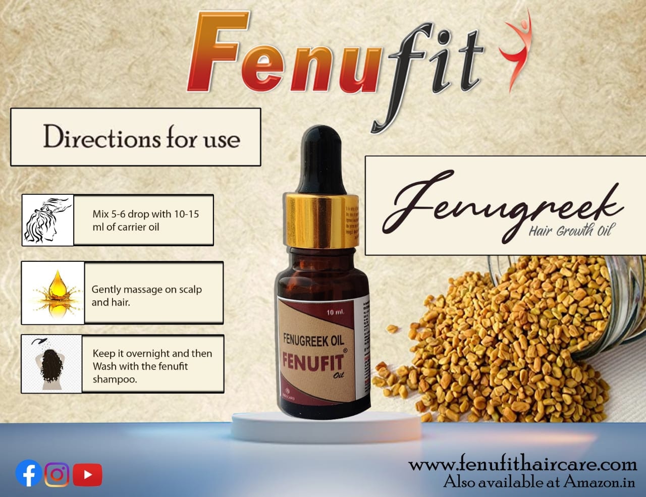 Fenufit - Haarpflegeprodukte, Haarsturz, Haarsturzbehandlung Medien 3