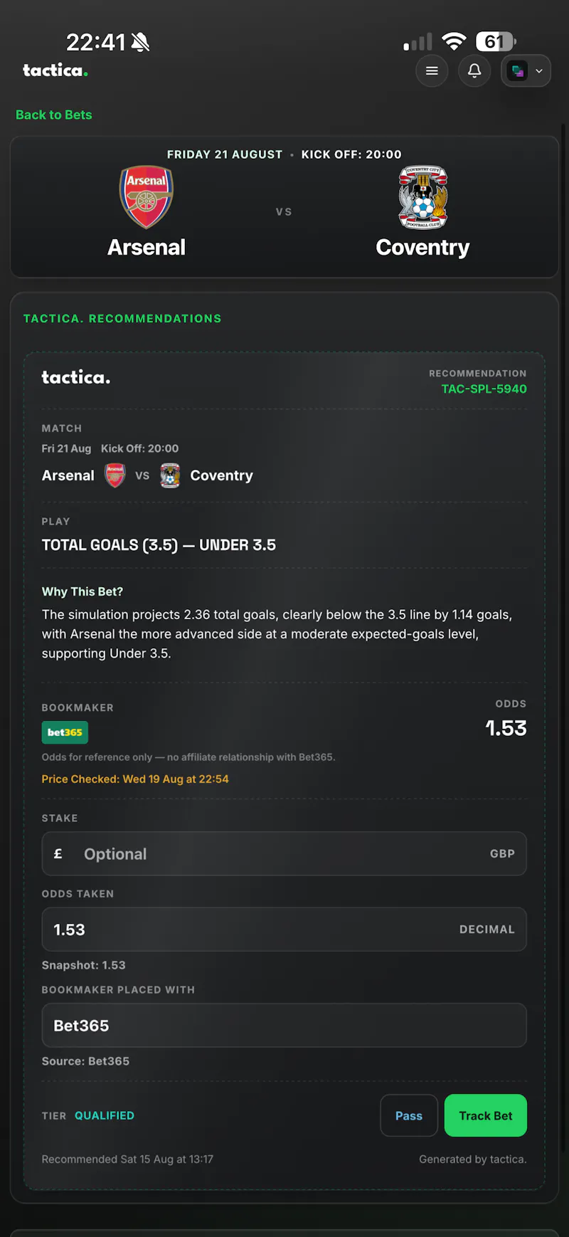 tactica. screenshot 3
