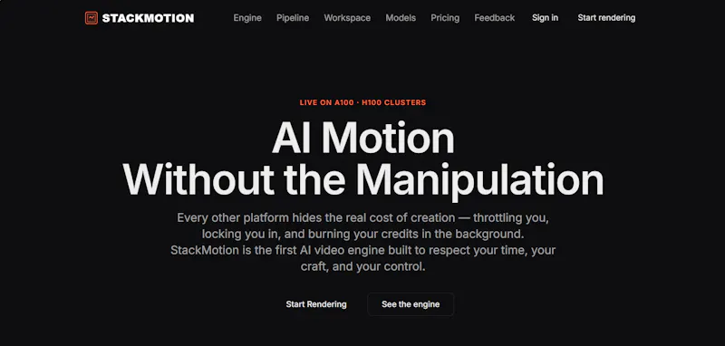 StackMotion screenshot 2