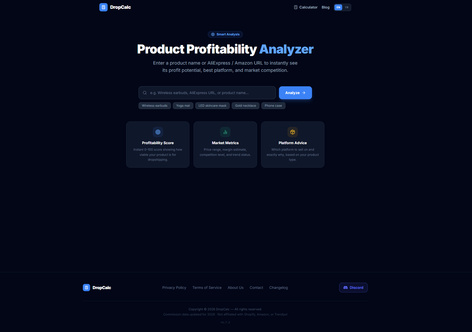 DropCalc - Dropshipping Calculator gallery image