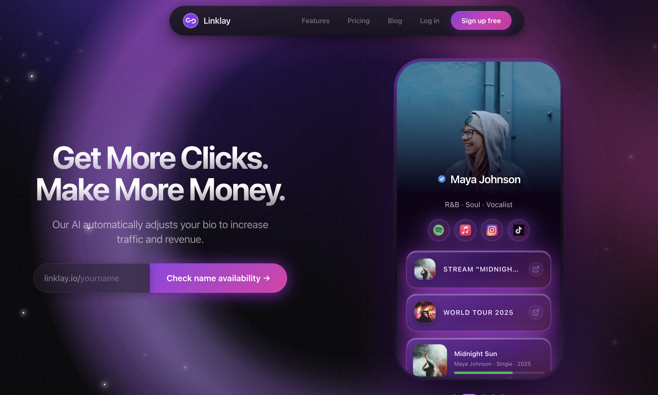 Linklay - Screenshot 2 showing product features and functionality