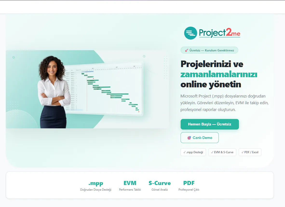 Project2Me 제품 배너