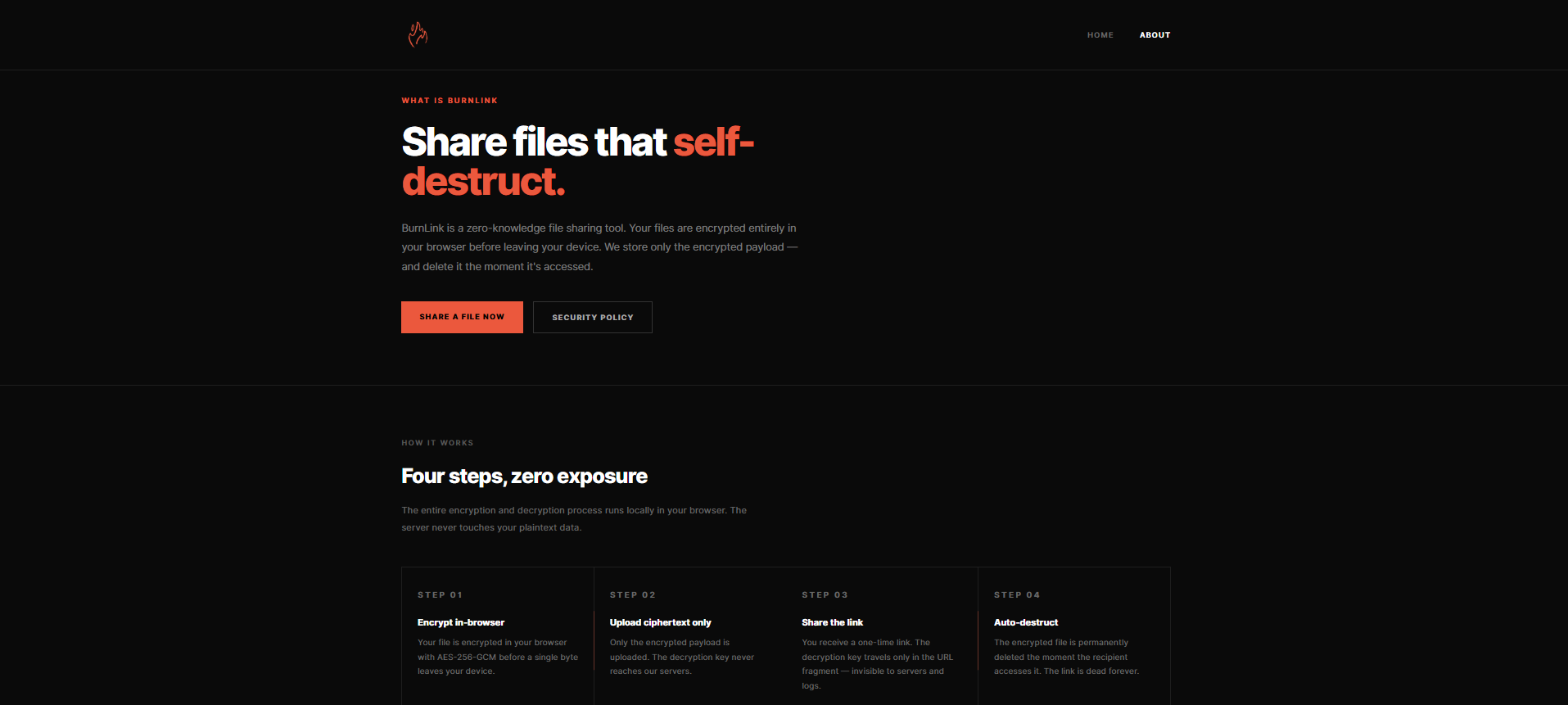 BurnLink gallery image