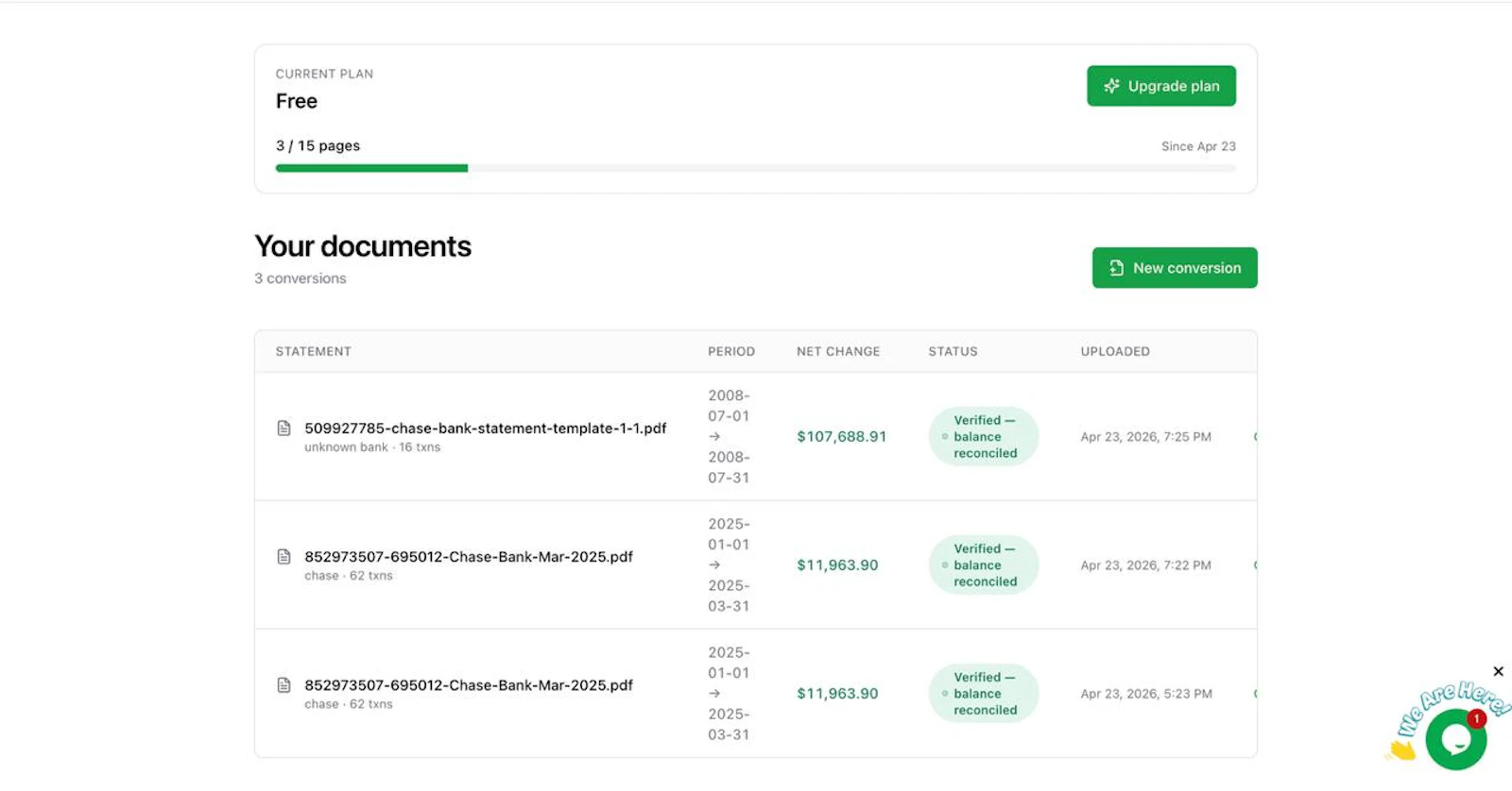 pdftoexcel screenshot 5