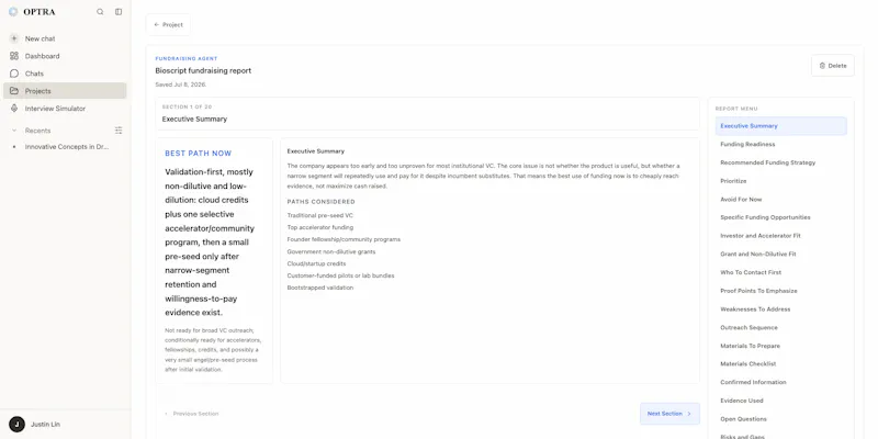 OPTRA for Startups screenshot 9