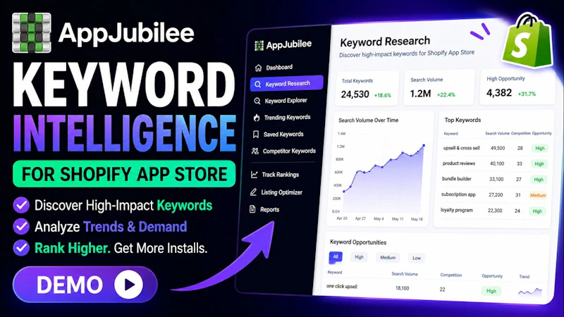 AppJubilee screenshot 1 (video preview)