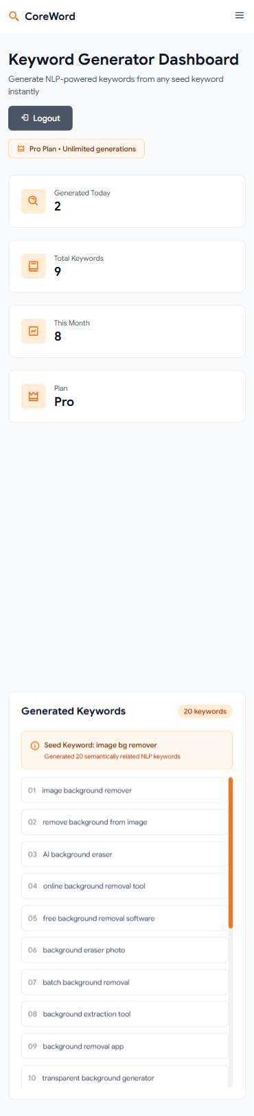 CoreWord gallery image