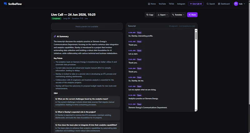 ScribeFlow screenshot 5