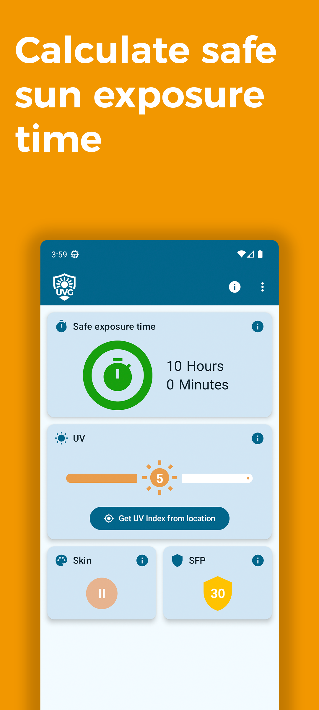 UV Guardian: veilige blootstelling media 4