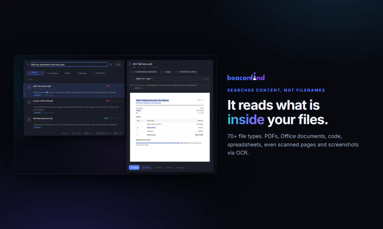 BeaconFind screenshot 2