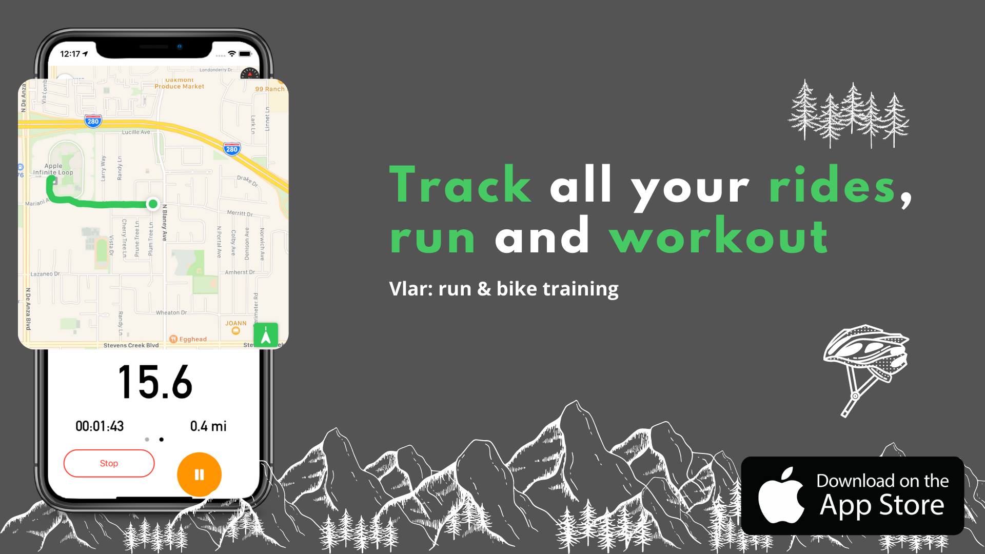 Vlar: Bike Ride Tracker gallery image