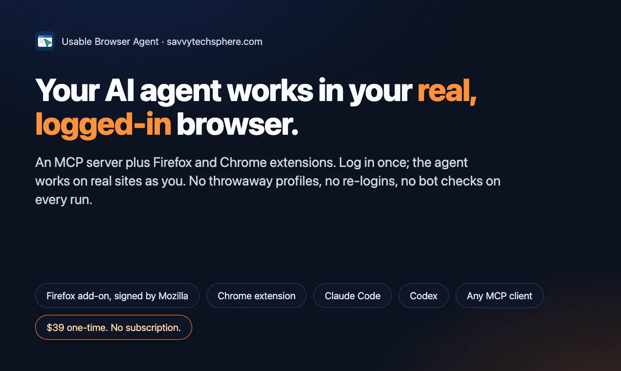 Usable Browser Agent gallery image