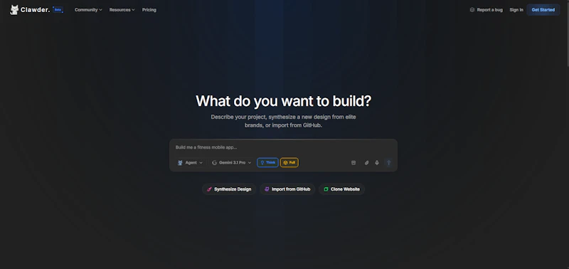 Clawder Clawder - Full-Stack AI Builder: 80% Less Context, 50% Less Cost ...
