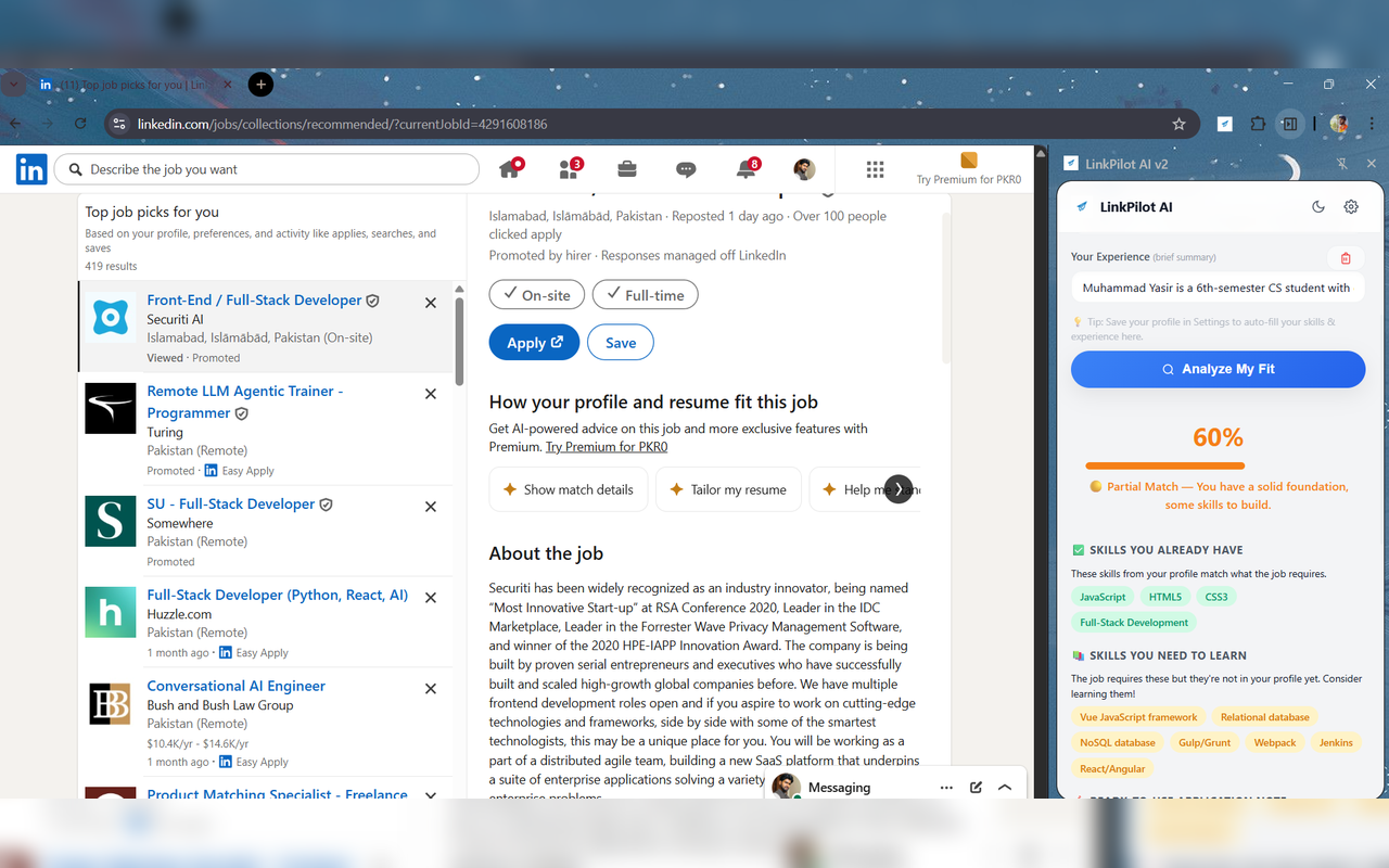 LinkPilot AI Pro gallery image