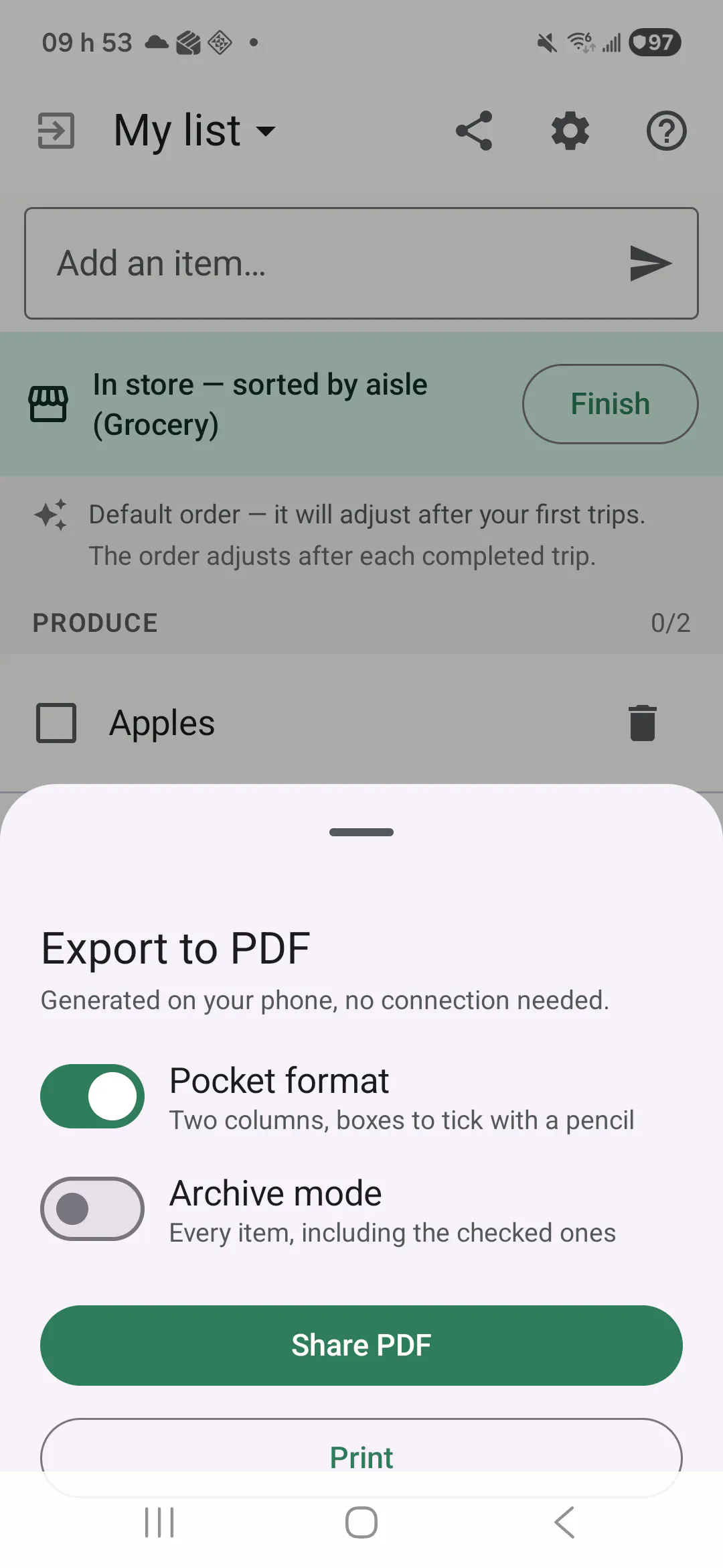 SmartCart — Voice Shopping List gallery image