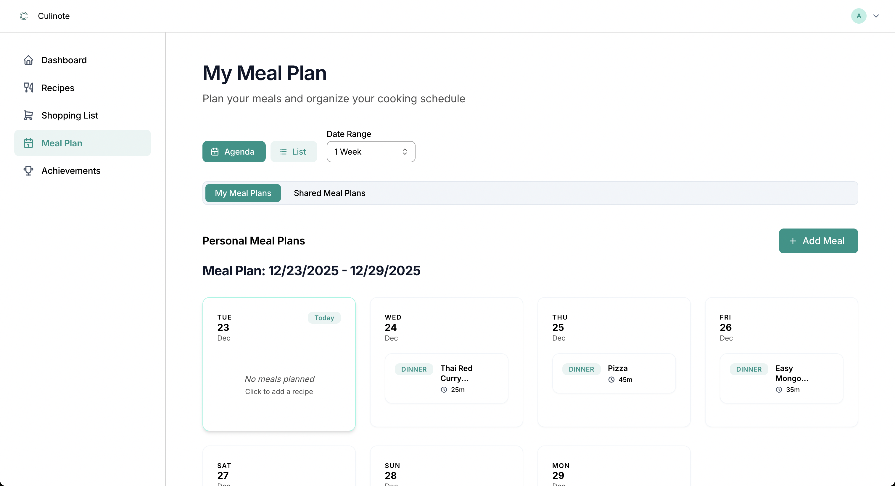 Culinote - Screenshot 3 showing product features and functionality