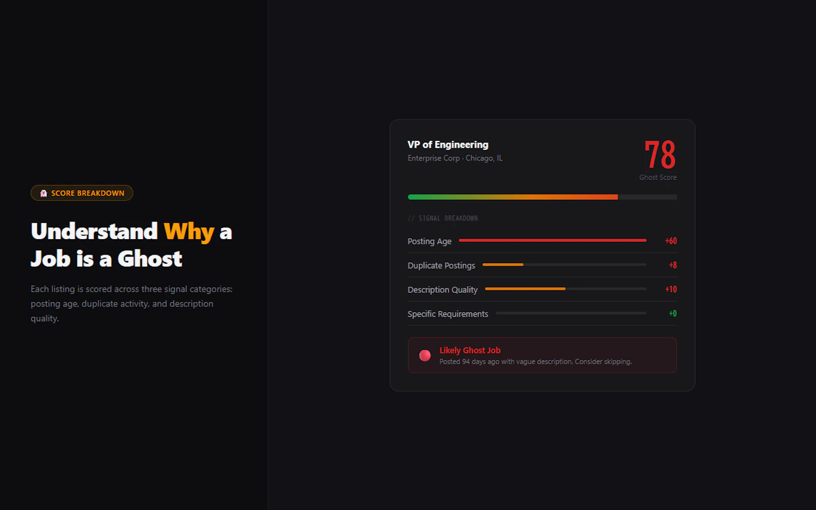 GhostJob screenshot 4