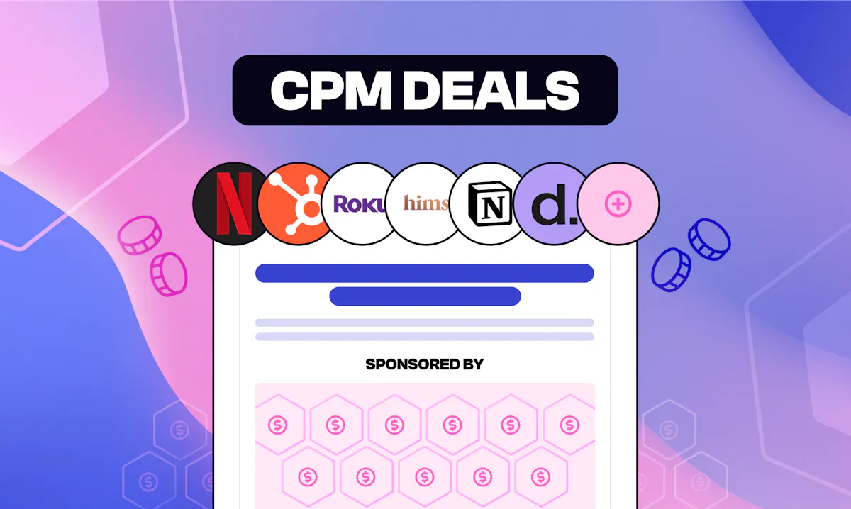 CPM Newsletter Ads by beehiiv