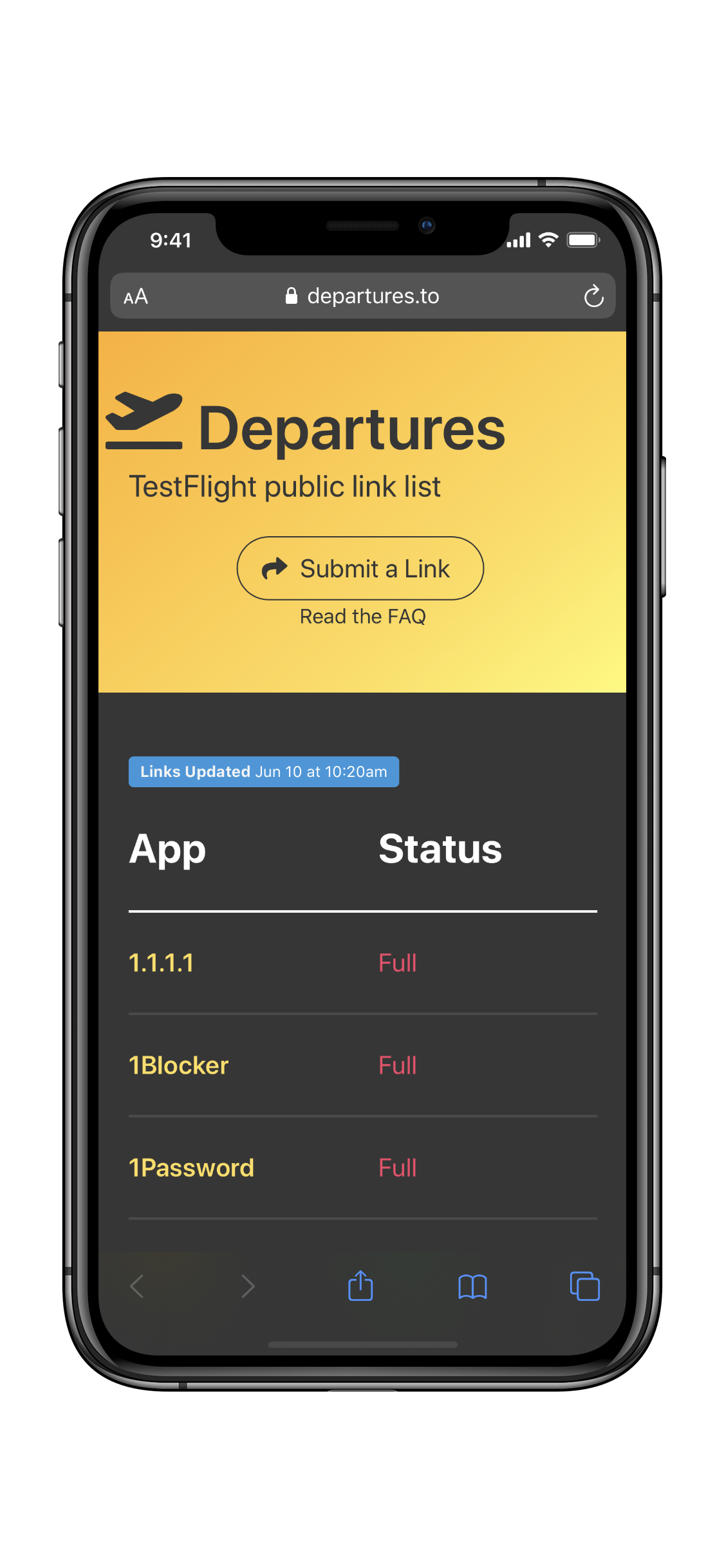 Departures gallery image