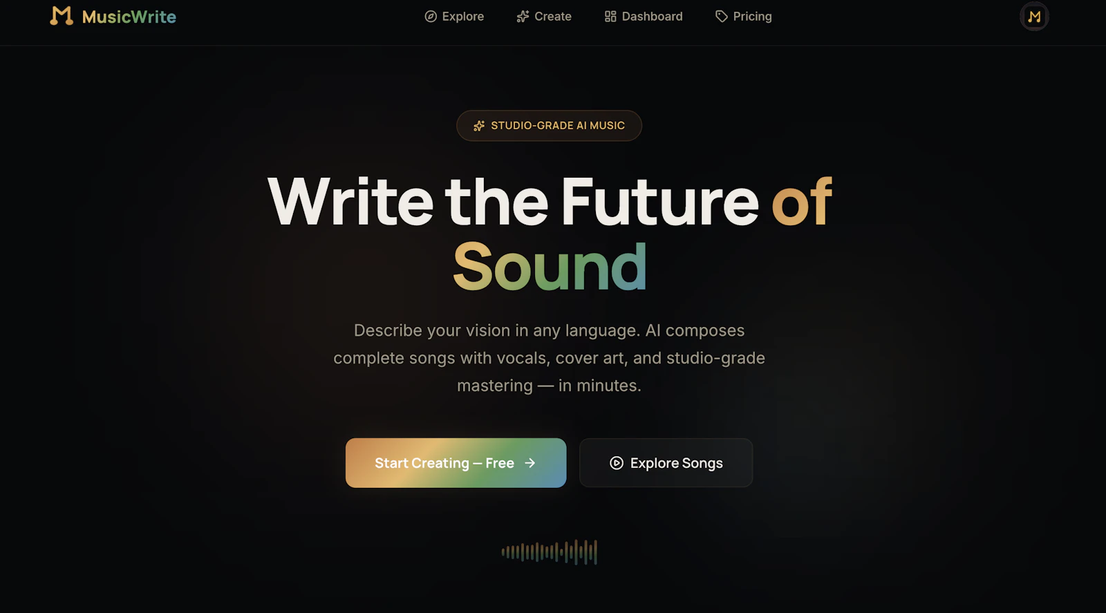 MusicWrite screenshot 1