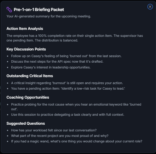 Laddrr- Agentic AI Leadership Execution - Screenshot 2 showing product features and functionality