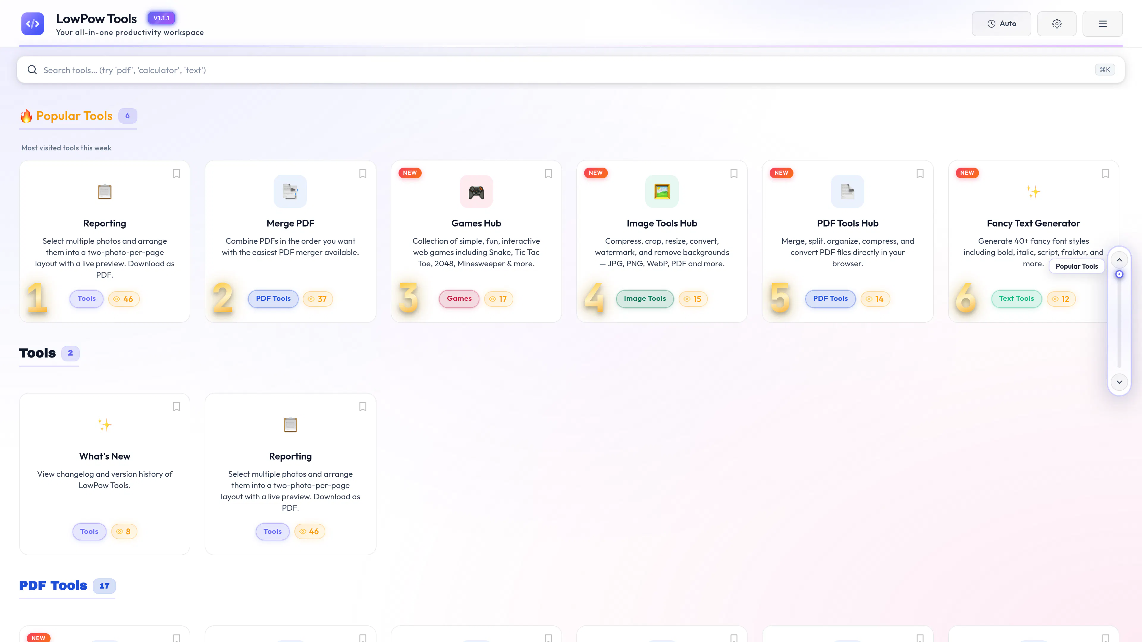 LowPow Tools gallery image